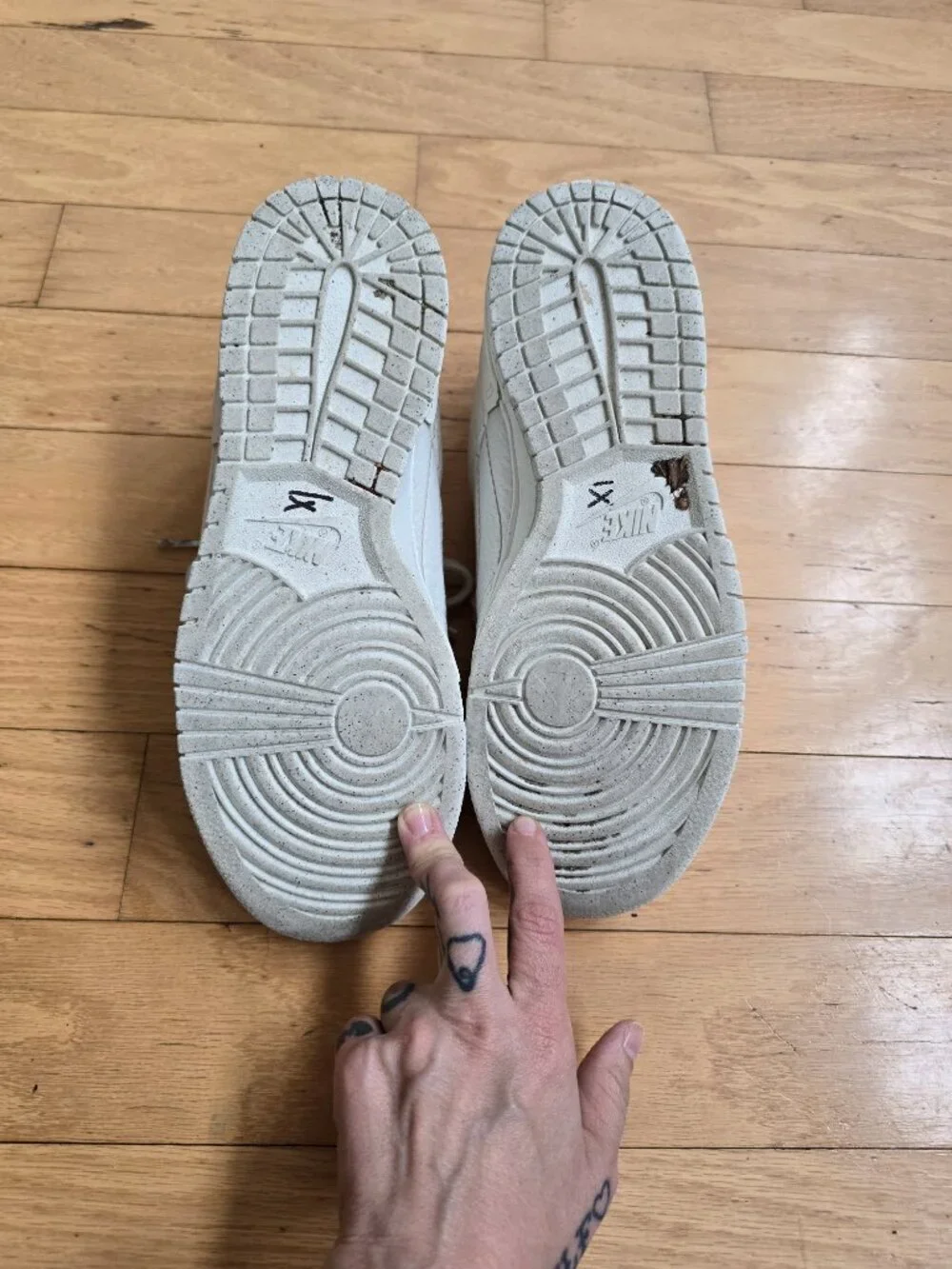 Nike | Dunk Low Disrupt 2 'Pale Ivory' minimalist sneakers | WMS 9.5